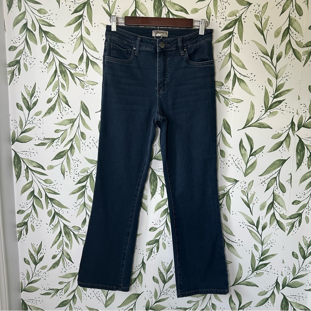 Kut from the Kloth Kelsey High Rise Ankle Flare Jeans. Size 2